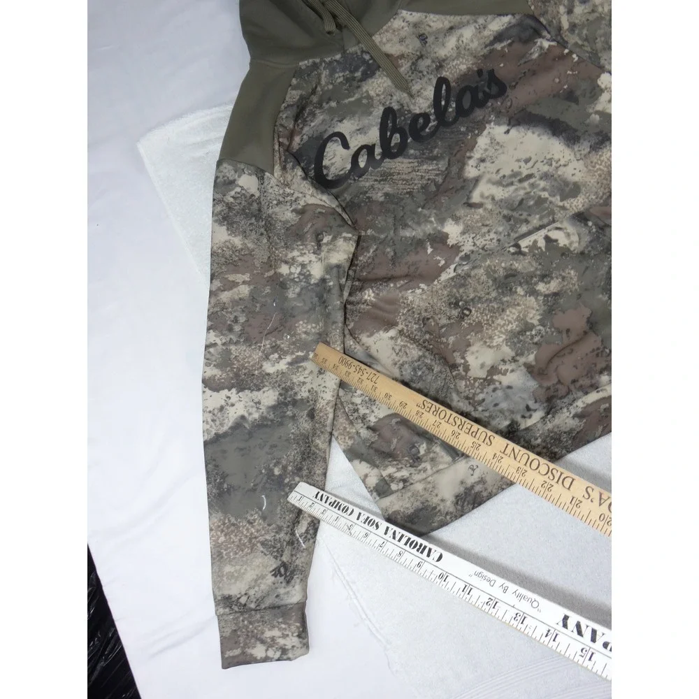 Scent-Lok Mens O2 Octane Camo Full Zip Fleece Hoodie Hunting Jacket 4109